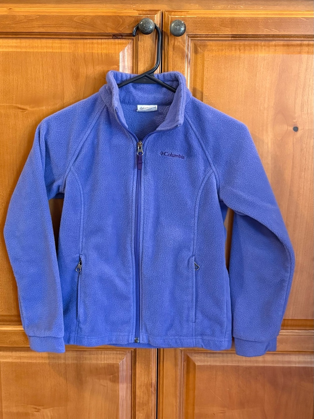 Columbia Kids Purple Full-Zip Fleece Jacket - Girls
